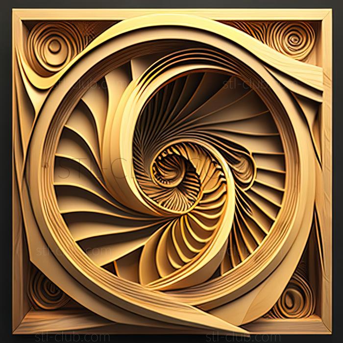 3D model st golden ratio (STL)